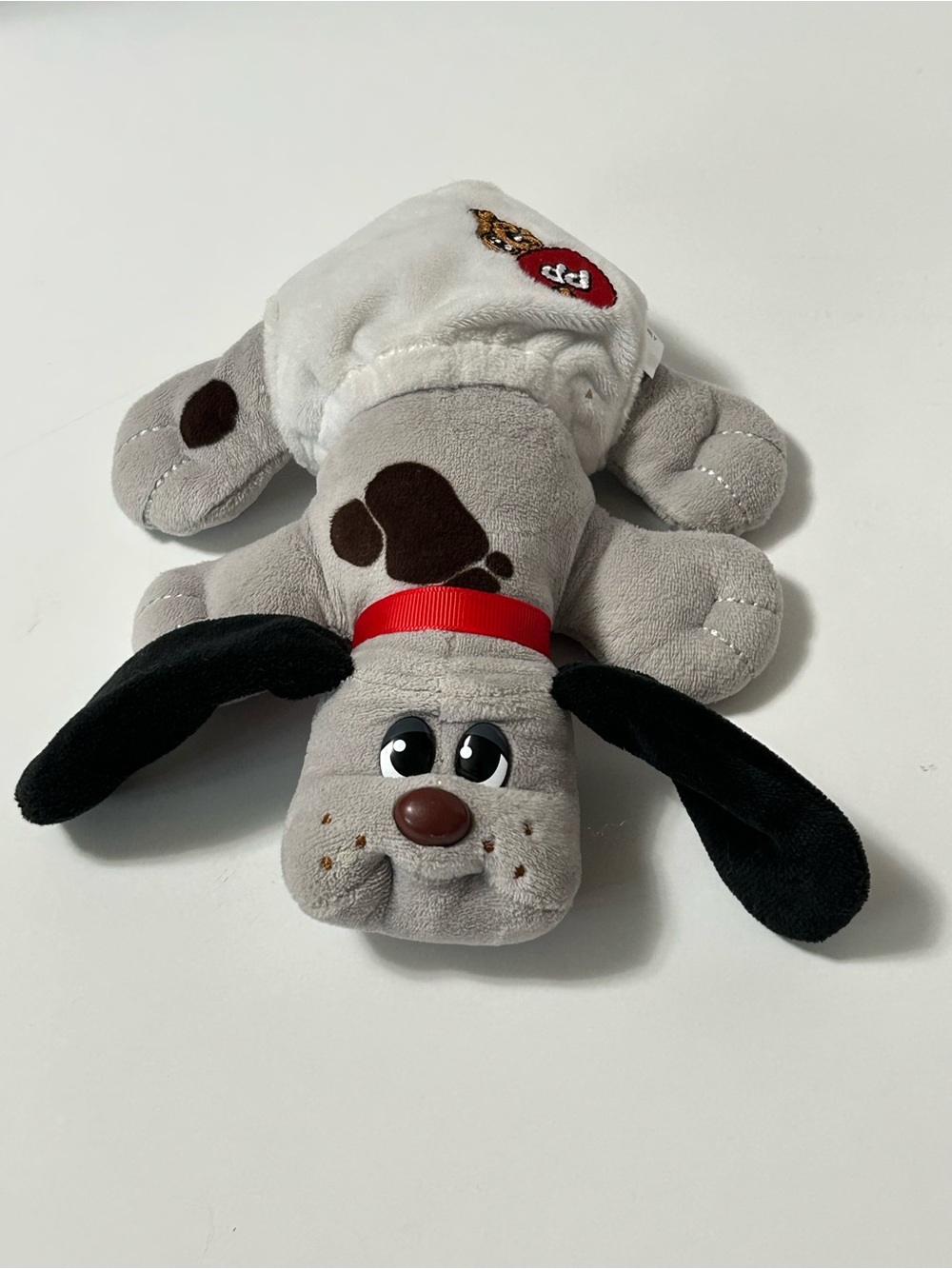 2021 Hasbro & Basic Fun Pound Puppies Gray Puppy Dog Plush